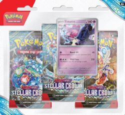 CARTES DE POKÉMON - POKEMON SV7 STELLAR CROWN 3PK BLISTER